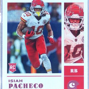 2022 Panini Chronicles Isiah Pacheco RC #36 Chiefs