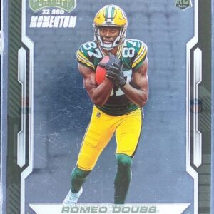 2022 Panini Chronicles Romeo Doubs RC #PMR-31 Packers Playoff Momentum Rookies