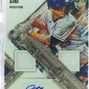 2022 Panini Diamond Kings Jose Siri Auto JSY #DMS-JS Astros DK Materials