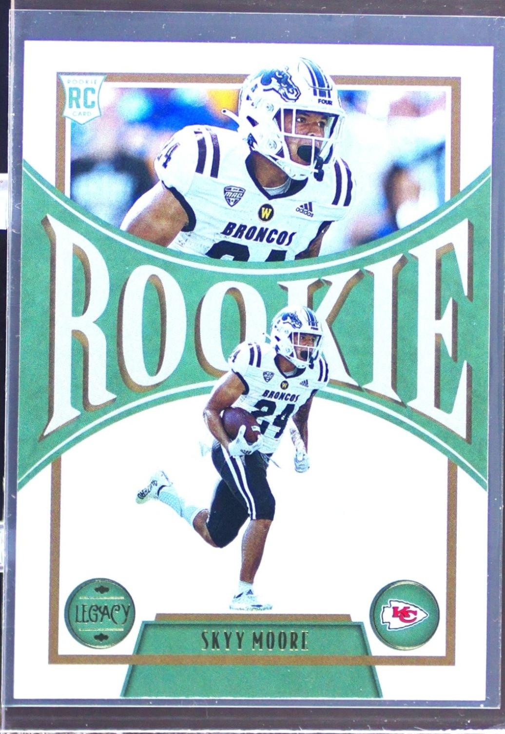 2022 Panini Legacy Skyy Moore RC #181 Chiefs