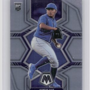 2022 Panini Mosaic Angel Zerpa Rookie #256 Royals