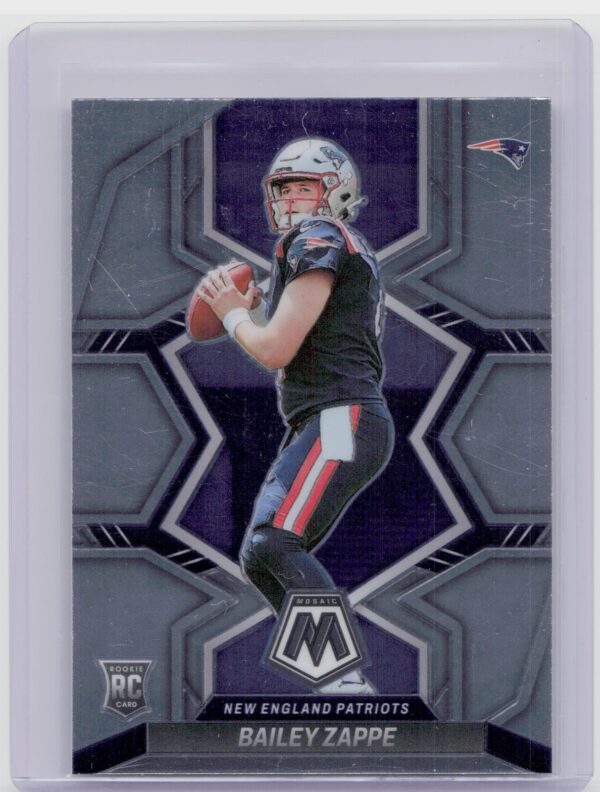 2022 Panini Mosaic Bailey Zappe #321 Patriots