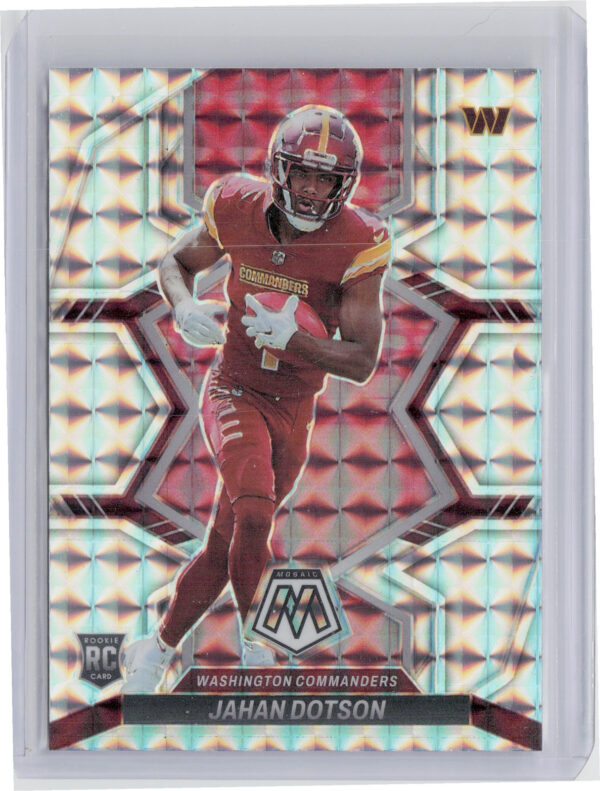 2022 Panini Mosaic Jahan Dotson Mosaic #314 Commanders