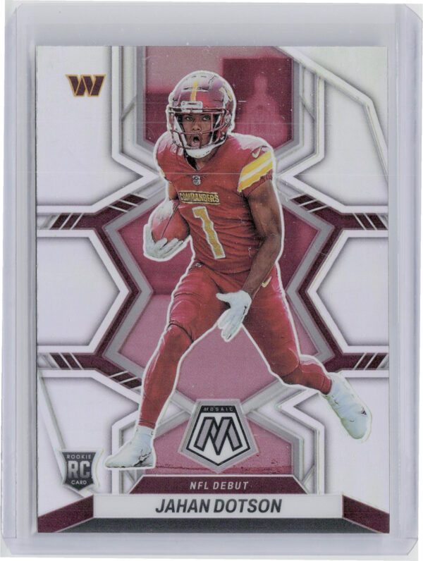2022 Panini Mosaic Jahan Dotson Silver #280 Commanders