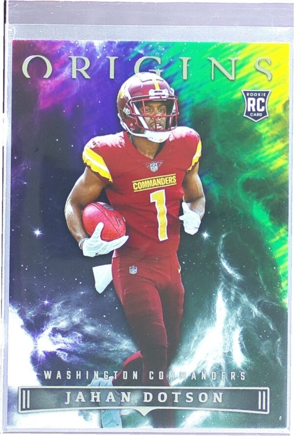 2022 Panini Origins Jahan Dotson RC #119 Commanders