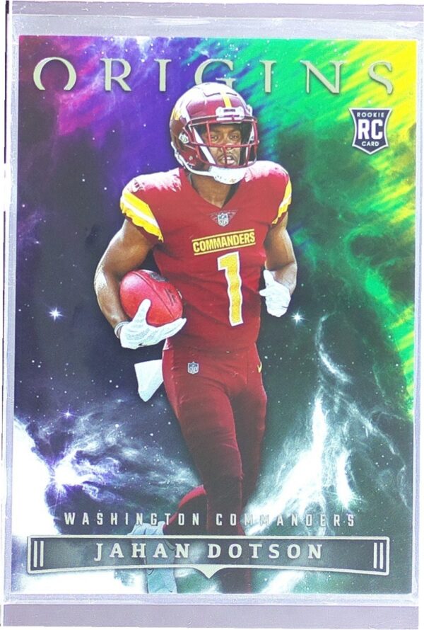 2022 Panini Origins Jahan Dotson RC #119 Commanders