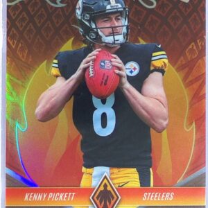 2022 Panini Phoenix Kenny Pickett #FT-27 Steelers Flame Throwers
