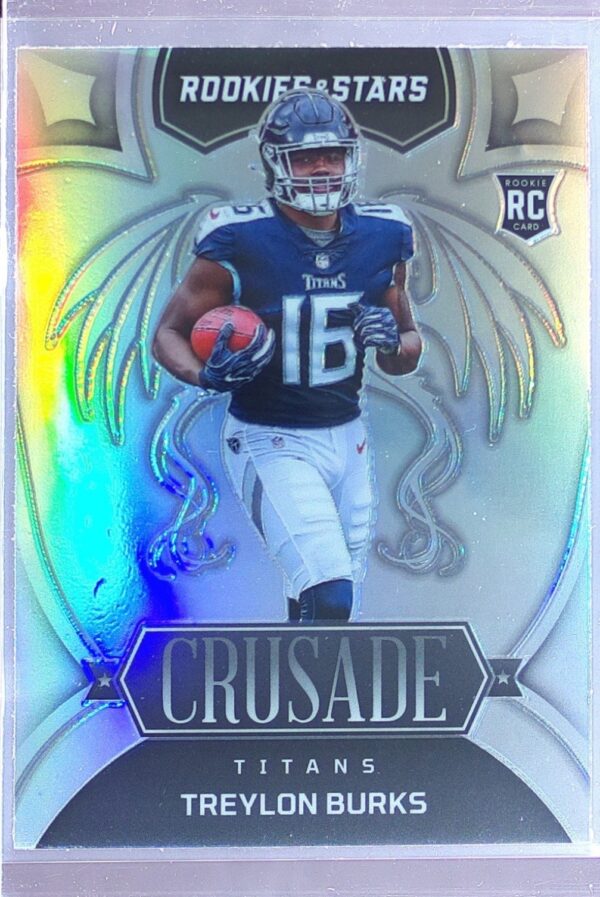2022 Panini Rookies & Stars Treylon Burks RC #CR-19 Titans Crusade Silver