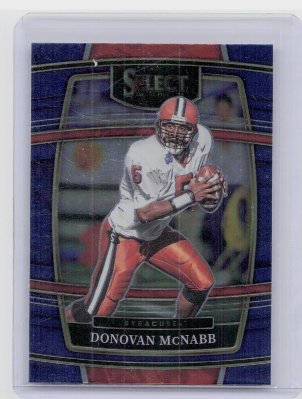 2022 Panini Select Draft Picks Donovan McNabb Blue (Retail Base) #63 Orange