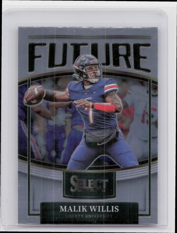 2022 Panini Select Draft Picks Malik Willis Future  #F-MW Flames