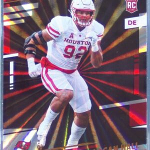 2022 Prestige Logan Hall Xtra Points Sunburst RC #354 Buccaneers
