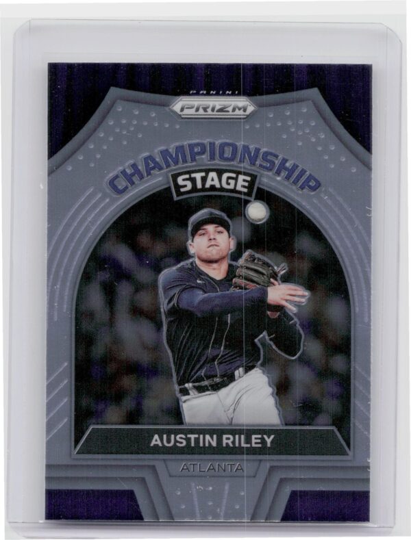 2022 Prizm Austin Riley #CS-5 Braves Championship Stage