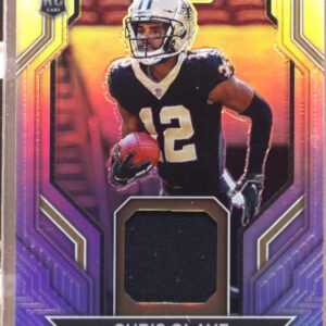 2022 Prizm Chris Olave RC JSY #RG-CO Saints Rookie Gear
