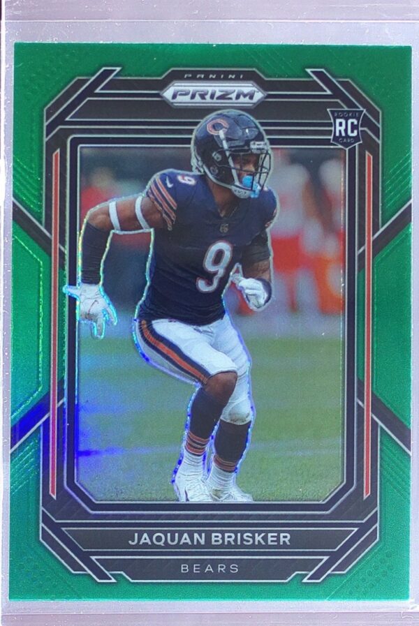 2022 Prizm Jaquan Brisker Green RC #391 Bears