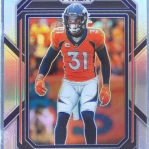 2022 Prizm Justin Simmons Silver #91 Broncos