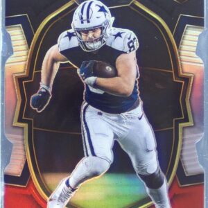2022 Select Jake Ferguson Black and Red Prizm Die Cut RC #87 Cowboys