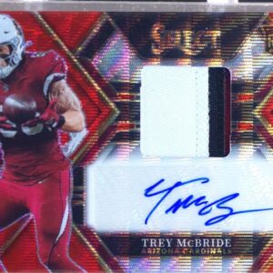 2022 Select Trey McBride Auto JSY #RSM-TM Cardinals Rookie Signature Memorabilia