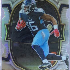 2022 Select Treylon Burks Silver Prizm Die Cut RC #39 Titans