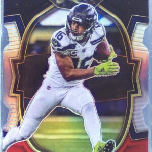 2022 Select Tyler Lockett Black and Red Prizm Die Cut #1 Seahawks