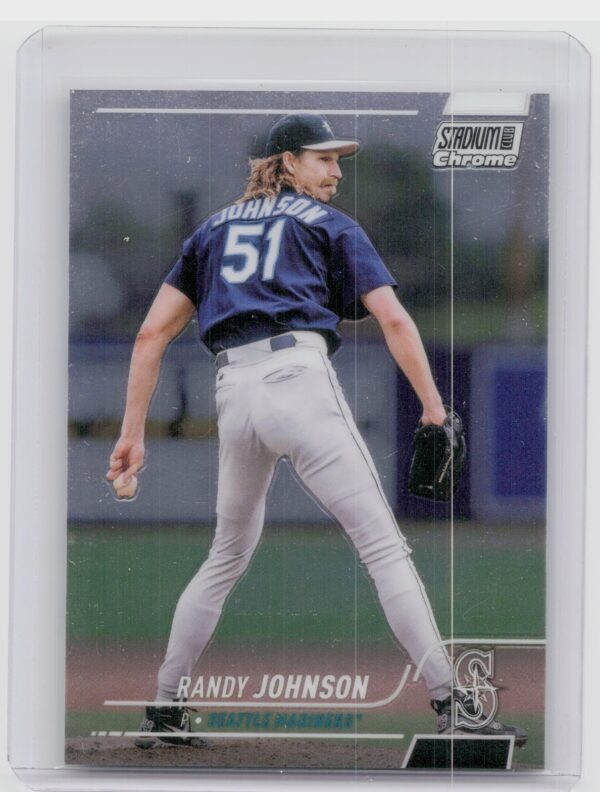 2022 Stadium Club Chrome Randy Johnson #254 Mariners