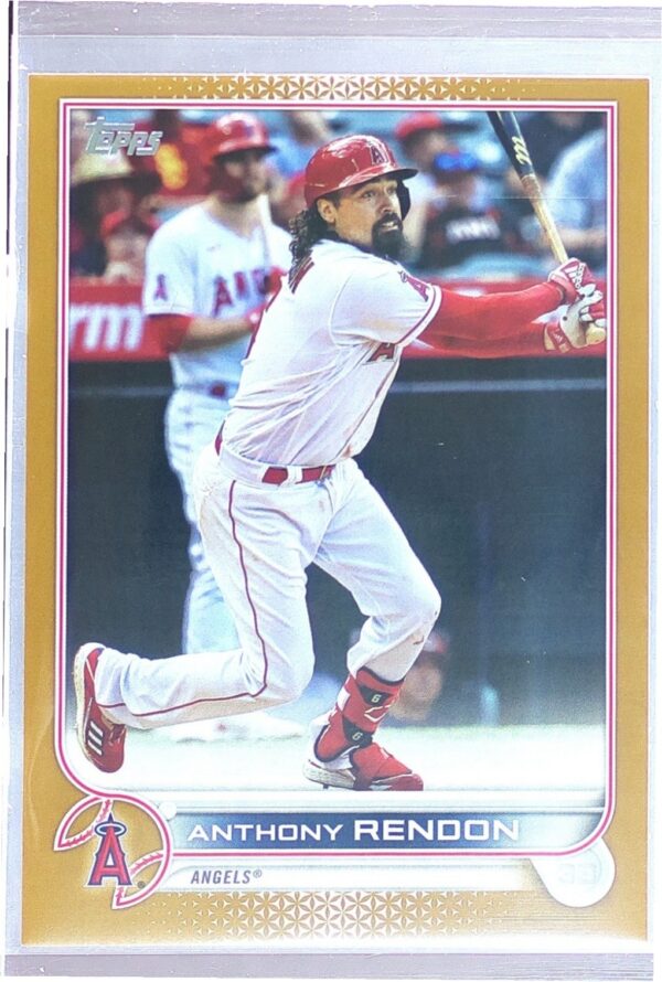 2022 Topps Anthony Rendon Gold /2022 #620 Angels
