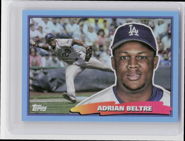 2022 Topps Archives Adrian Beltre #88BF-34 Dodgers 1988 Topps Big Foil