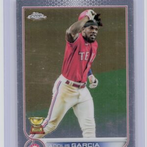 2022 Topps Chrome Adolis Garcia Refractor #25 Rangers