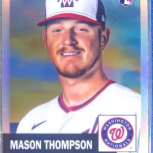 2022 Topps Chrome Platinum Anniversary Mason Thompson RC Refractor #295