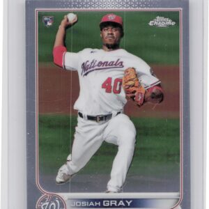 2022 Topps Chrome Sonic Josiah Gray RC #160 Nationals