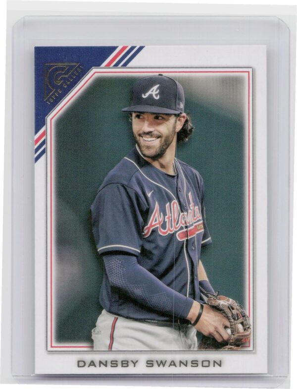 2022 Topps Gallery Dansby Swanson #37 Braves
