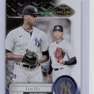 2022 Topps Gold Label Luis Gil #60 Yankees