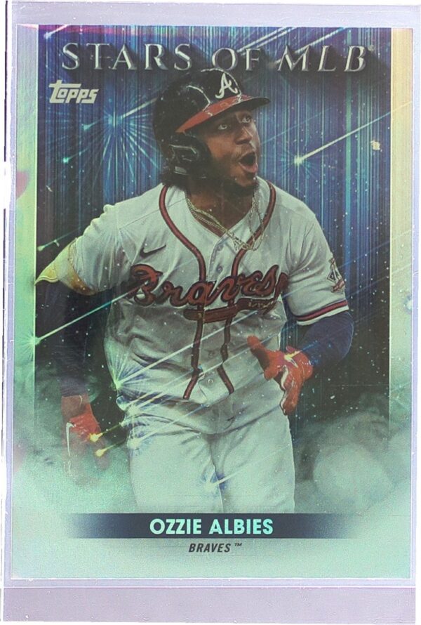 2022 Topps Ozzie Albies #SMLB-35 Braves Stars of MLB Refractor