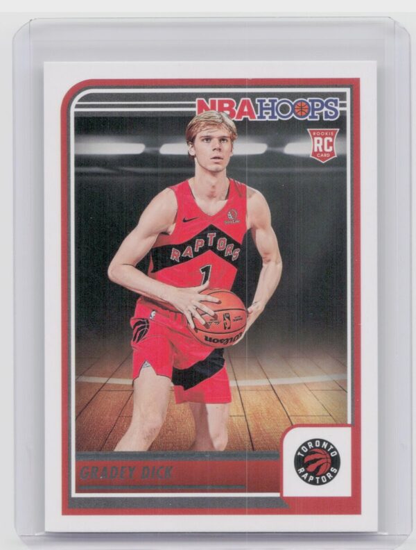 2023-24 Hoops Gradey Dick Rookie RC #243 Raptors