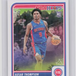 2023-24 Hoops Haunted Hoops Ausar Thompson RC 100 Pistons