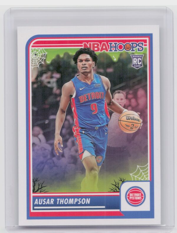 2023-24 Hoops Haunted Hoops Ausar Thompson RC 100 Pistons