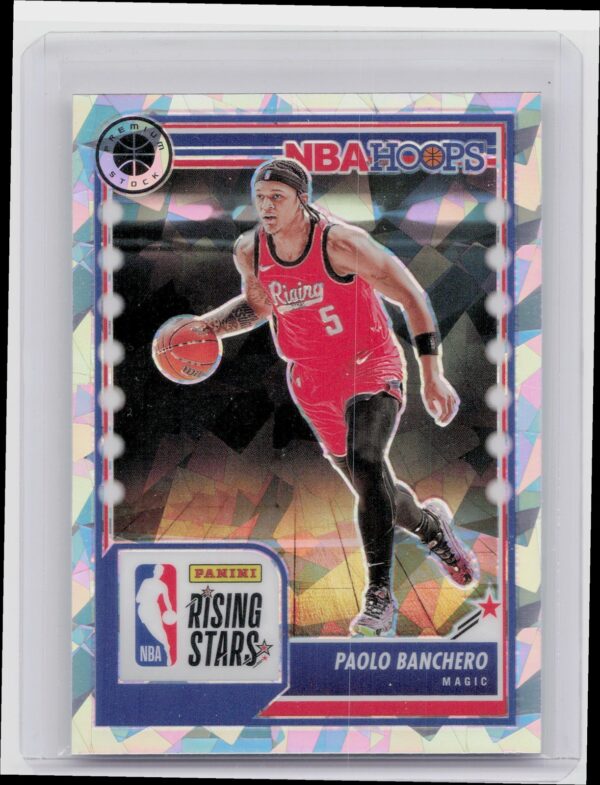 2023-24 Hoops Premium Stock Paolo Banchero Ice Prizm 295 Magic