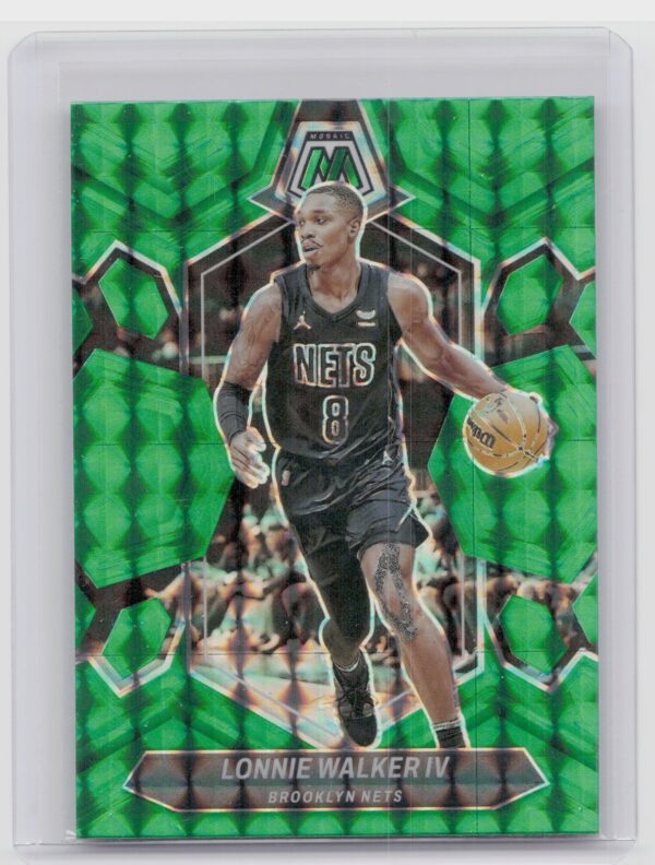 2023-24 Panini Mosaic Lonnie Walker IV Green 178 Nets