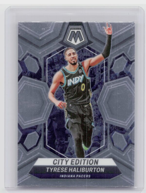 2023-24 Panini Mosaic Tyrese Haliburton 289 Pacers