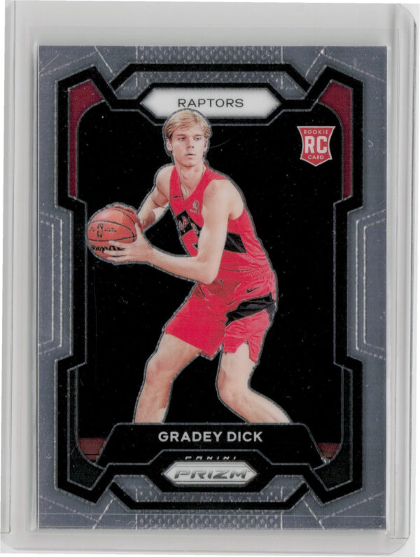 2023-24 Panini Prizm Gradey Dick RC #134 Raptors