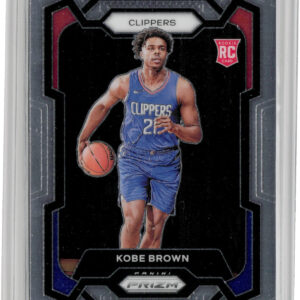 2023-24 Panini Prizm Kobe Brown RC #144 Clippers