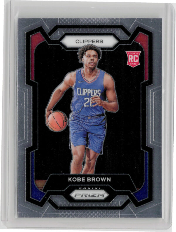 2023-24 Panini Prizm Kobe Brown RC #144 Clippers
