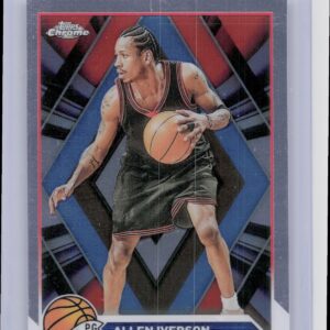 2023-24 Topps Chrome Allen Iverson 66 76ers