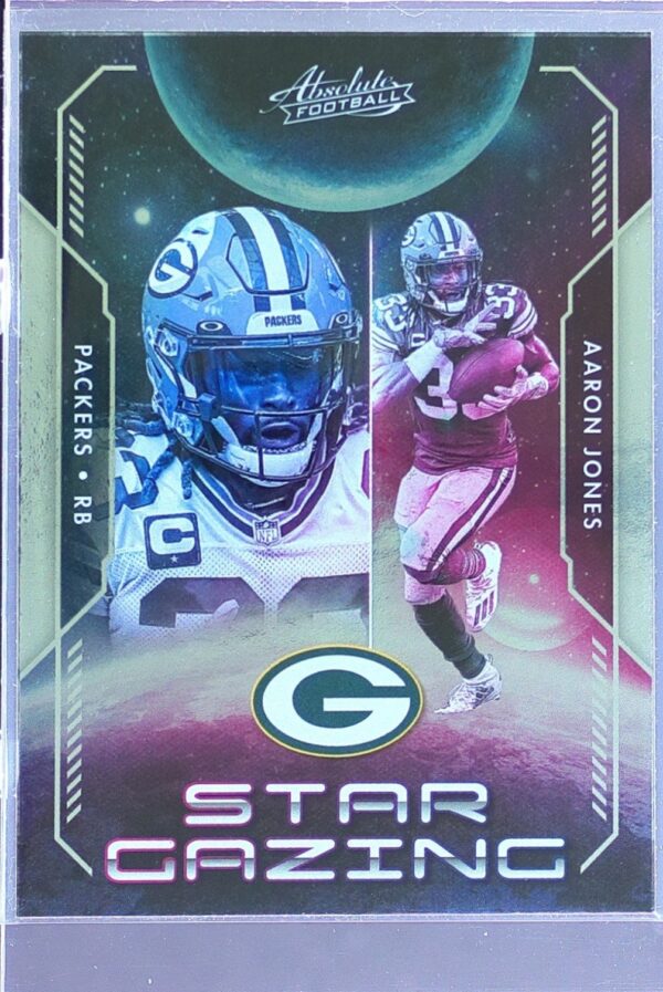 2023 Absolute Aaron Jones #SG-10 Packers Star Gazing
