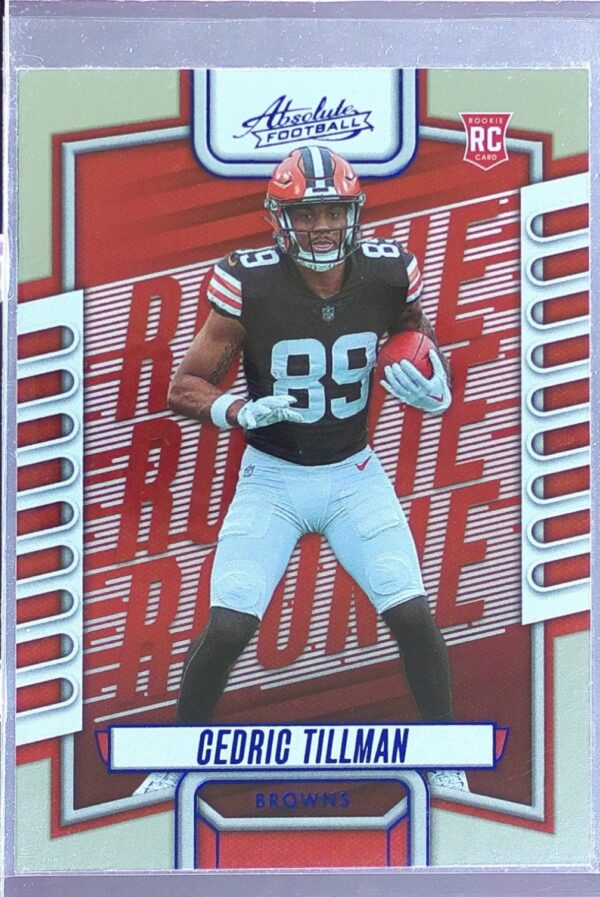 2023 Absolute Cedric Tillman RC Blue #127 Browns