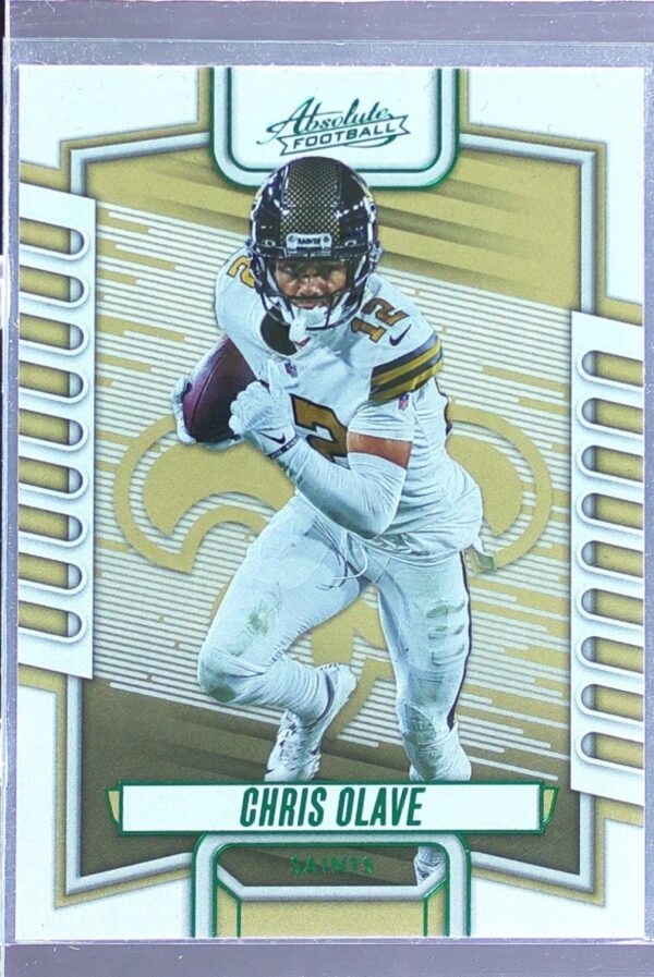 2023 Absolute Chris Olave Green #72 Saints