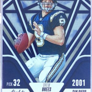 2023 Absolute Drew Brees #DD-1 Chargers Draft Diamonds