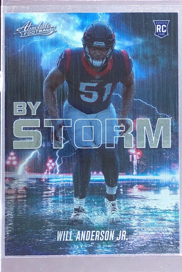 2023 Absolute Will Anderson Jr. RC #BST-3 Texans By Storm