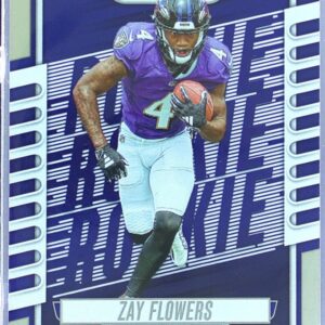 2023 Absolute Zay Flowers Retail RC #111 Ravens