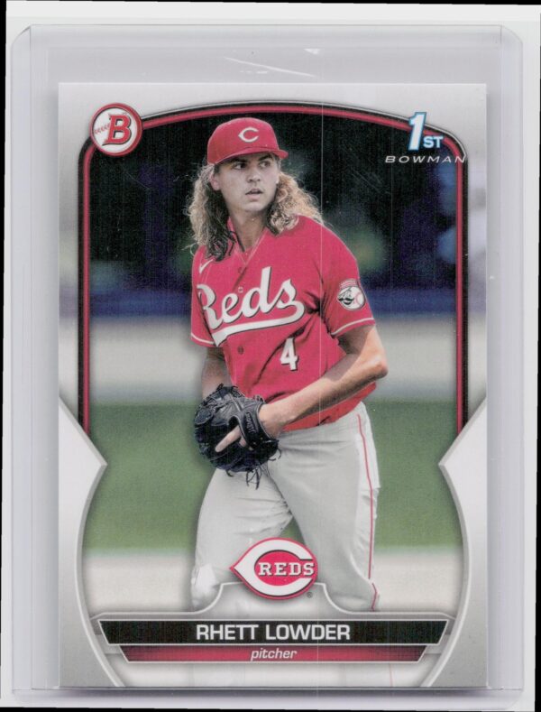 2023 Bowman Draft Rhett Lowder #BD-52 Reds