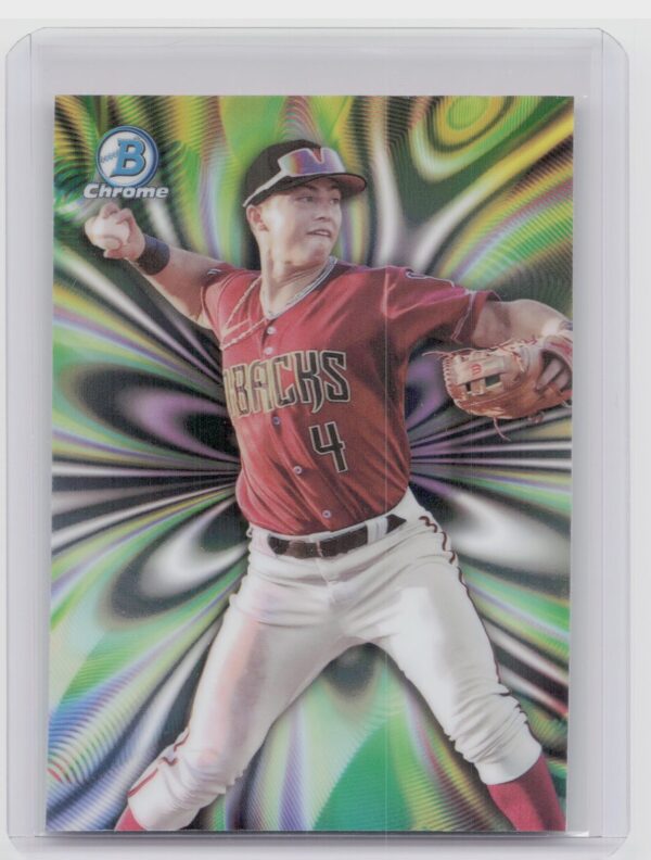 2023 Bowman Draft Tommy Troy #MR-7 Diamondbacks Mood Ring
